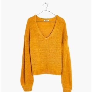 made well orange sweater super soft and comfy